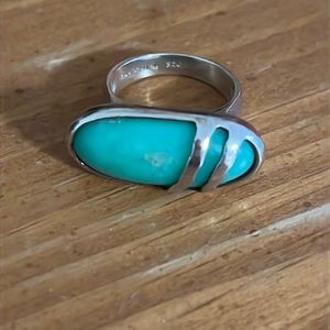 Silpada “Minty Fresh” ring size 7